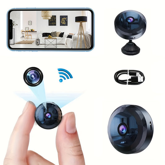 A11 Mini HD Camera - Night Vision, Motion Detection, Rechargeable Battery, Easy Installation, App Control, and Remote Monitoring